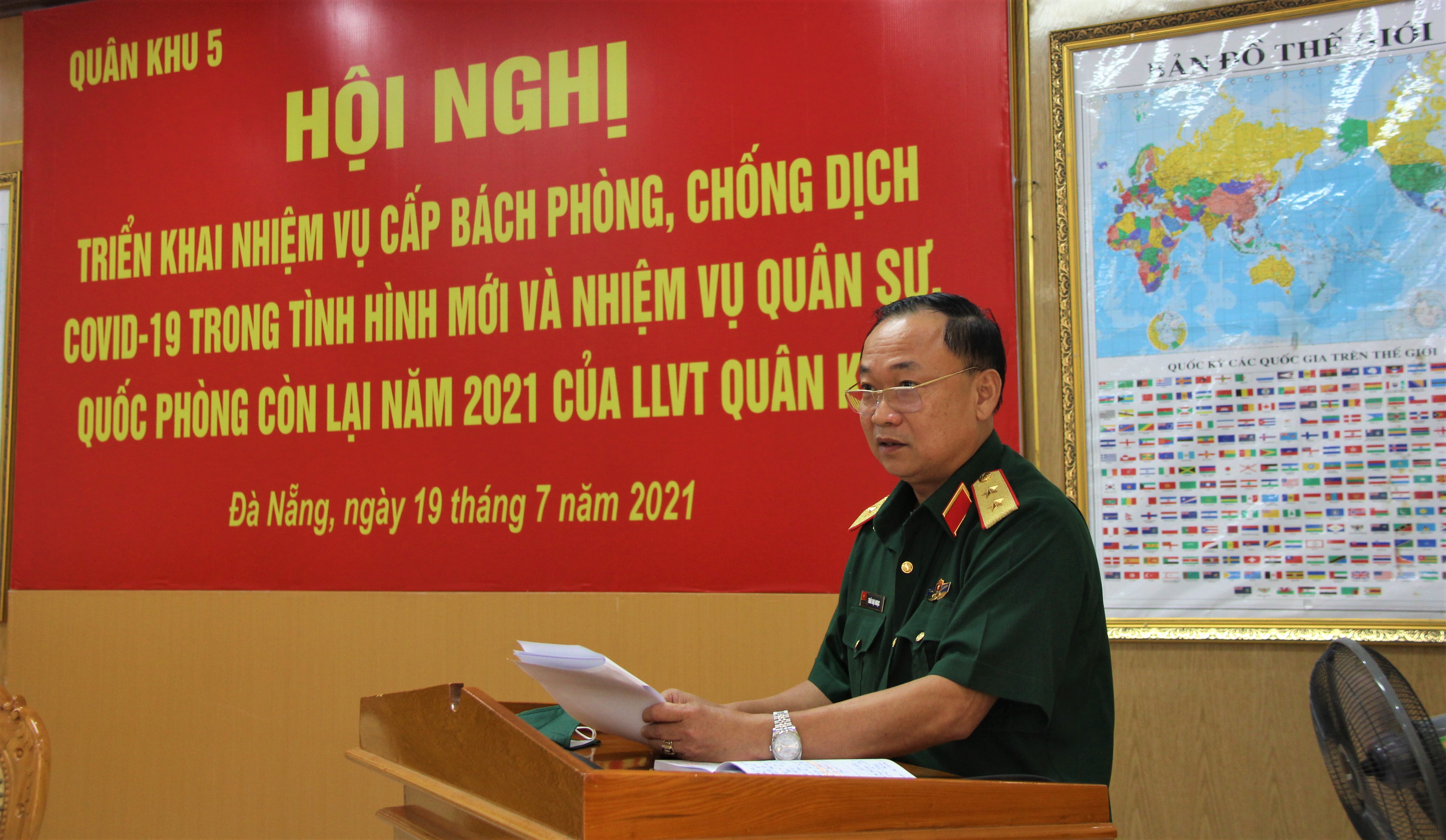 Quân khu 5: Triển khai nhiệm vụ cấp bách phòng, chống dịch Covid-19 trong tình hình mới 